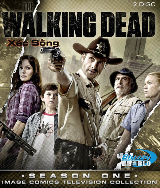 B669 - Xác Sống - Phần 1 0 The Walking Dead 1 2D 25G - (2 Đĩa) (DOLBY TRUE-HD 5.1) 